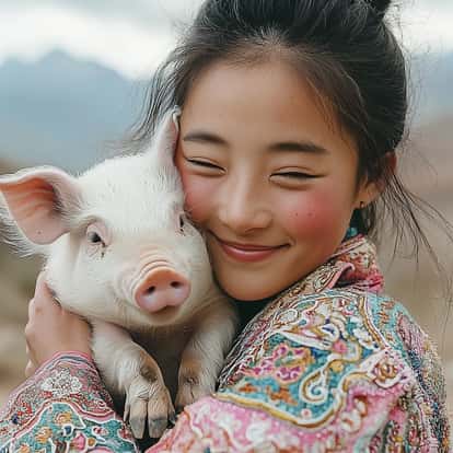 Chinese Horoscope Pig Year of the Woodsnake 2025