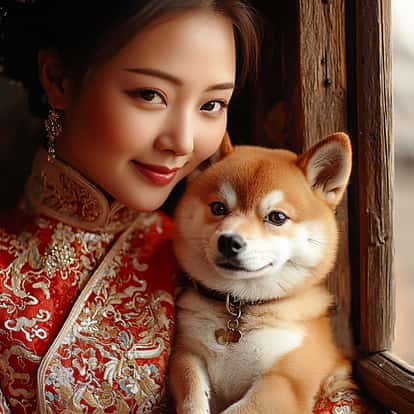 Chinese Horoscope Dog in Woodsnake 2025