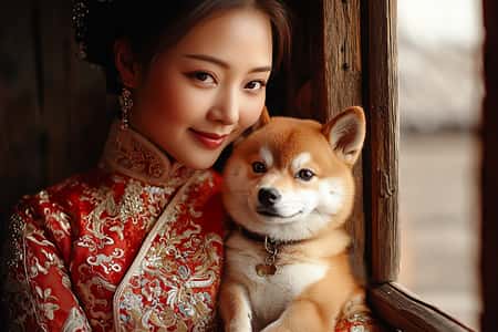 Chinese Horoscope Dog in Woodsnake 2025