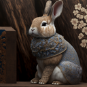Holz Hase
