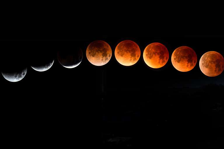 Die verschiedenen Mondphasen | Foto: © Brian - stock.adobe.com