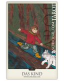 Tarotkarte "Das Kind" | Schicksals-Tarot © Verlag Franz 