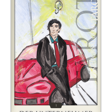Tarotkarte "Der Unternehmer" | Schicksals-Tarot © Verlag Franz