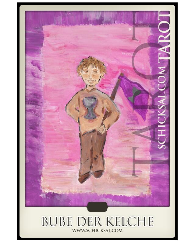 Bube der Kelche im Tarot