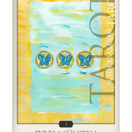 Drei Münzen | Schicksals Tarot Verlag Franz