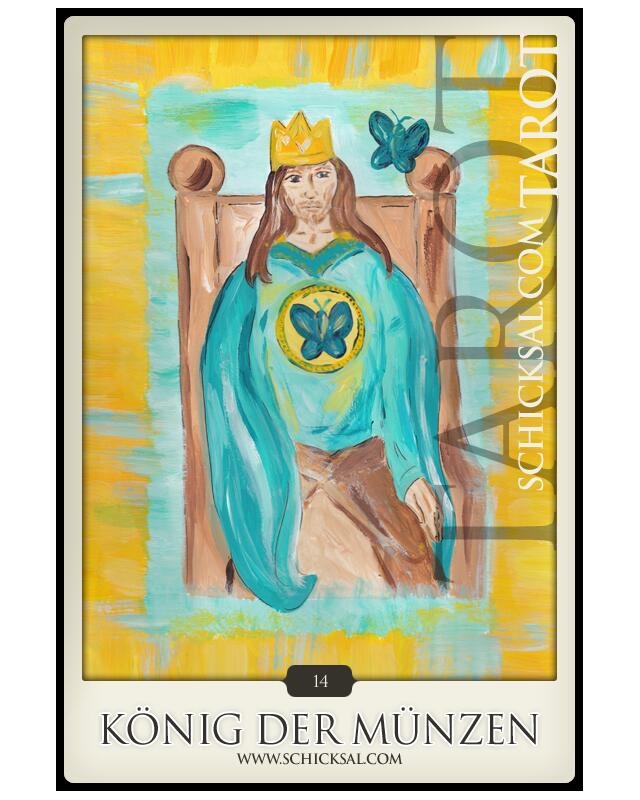 König der Münzen im Tarot