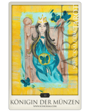 Königin der Münzen | schicksals Tarot © Verlag Franz