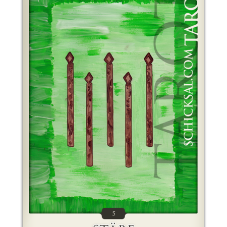 Fünf Stäbe © Verlag Franz