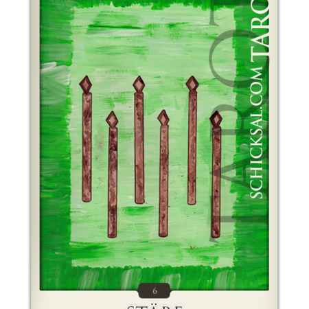 Sechs Stäbe © Verlag Franz