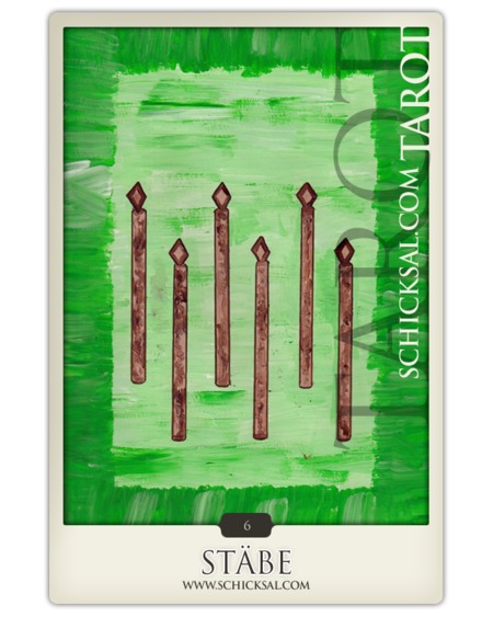 Sechs Stäbe © Verlag Franz