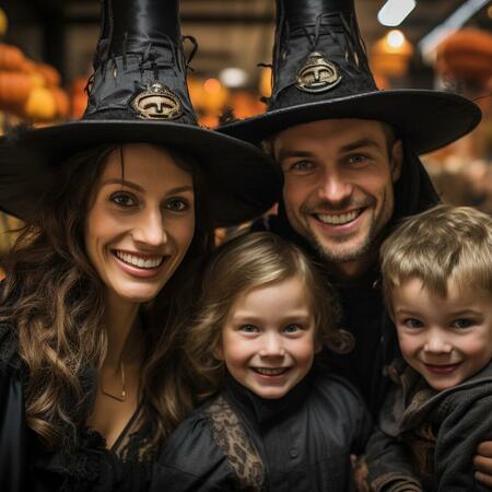 Halloween Familie/ Glückskinder der Woche 44