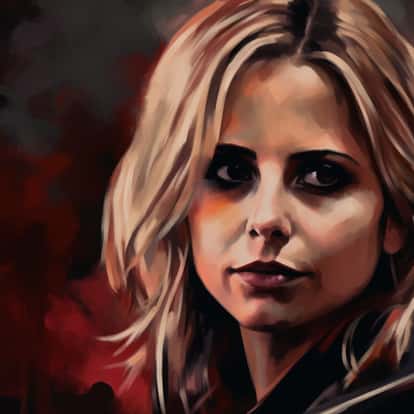 Portrait Sarah Michelle Gellar