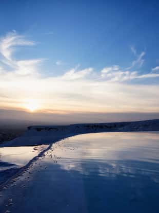 Travetine from Pamukkale,Turkey