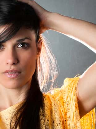 Glamour head shot