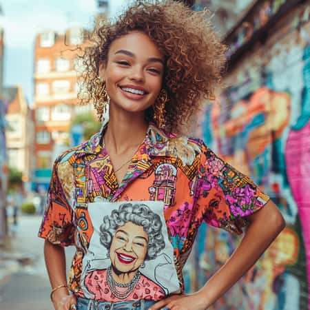 Smiling woman 