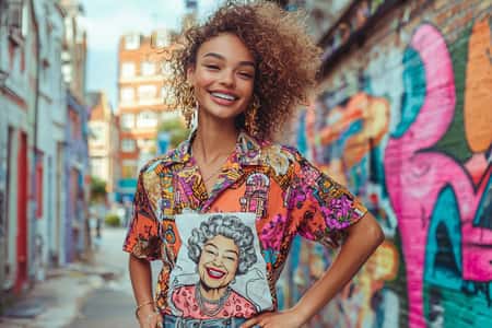 Smiling woman 