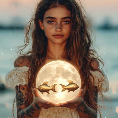 Der Neumond in den Fischen im Februar bringt eine Welle der spirituellen Erneuerung | Foto: &copy; midjourney