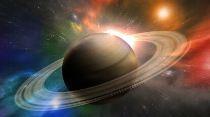 Der Saturn wird rückläufig
