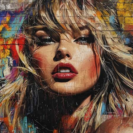 Graffiti von Taylor Swift